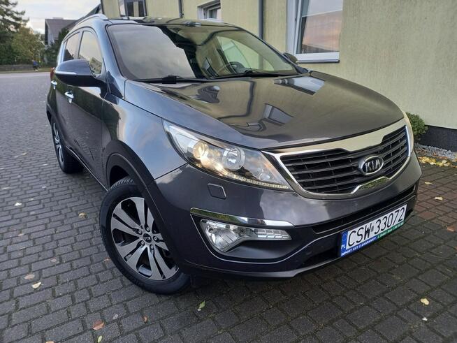 Kia Sportage 1.7Crdi Skory 4xGrzane Fotele Bi-Xenony Duża Navi Keyles-Go Full Opcja