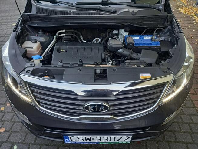 Kia Sportage 1.7Crdi Skory 4xGrzane Fotele Bi-Xenony Duża Navi Keyles-Go Full Opcja