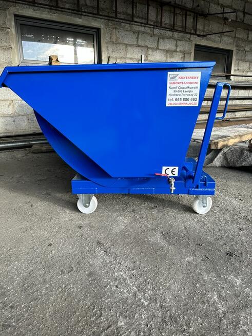 Kontener samowyładowczy, koleba, pojemnik , koliba 0,3 m3