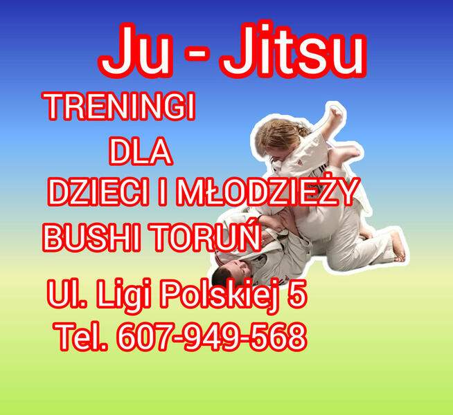 Treningi Jujitsu dla dzieci i młodzieży.