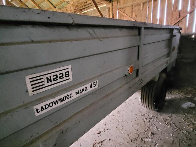 Rozrzutnik obornika N228, 4.5T, Agromet-Warfama