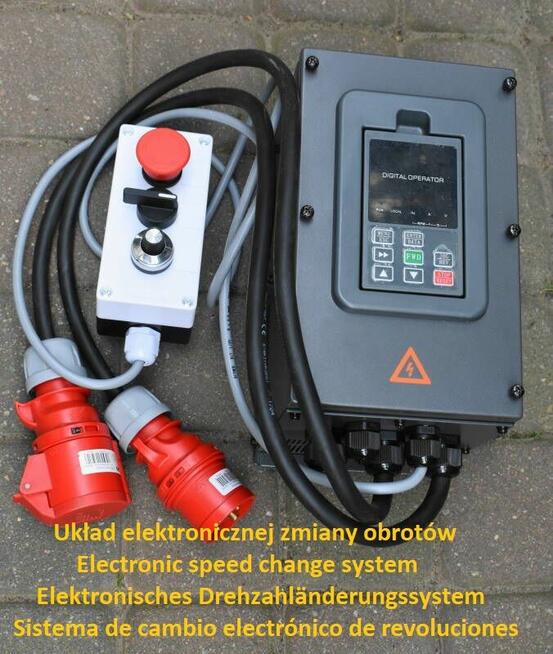 Dozownik zbrojenia rozproszonego betonu