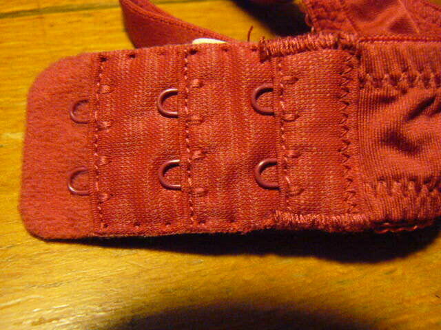 Biustonosz 75B,bordowy