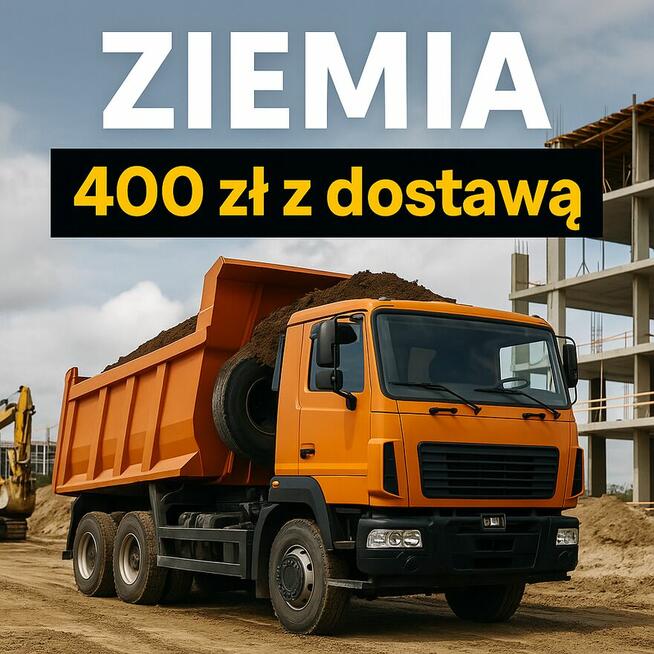 Halloweenowa promocja! Ziemia na wyrównanie terenu – 400