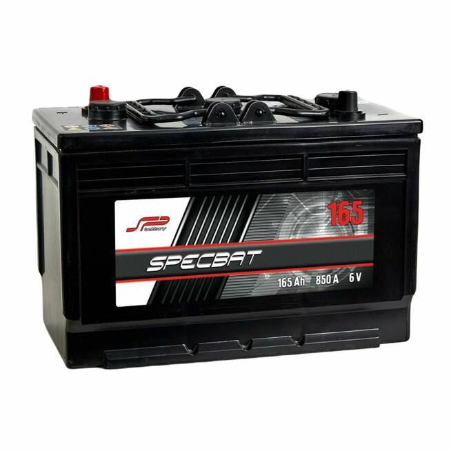Akumulator 6V 165Ah 850A EN Specbat Agro lewy plus