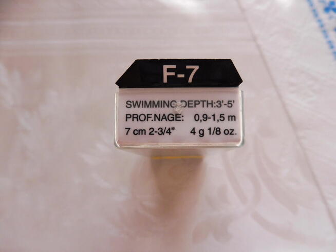 Wobler Rapala Original 7cm F07 VAL Live Vairon