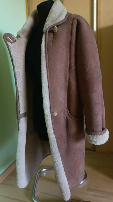 Cieplutki naturalny kożuszek rozmiar 38