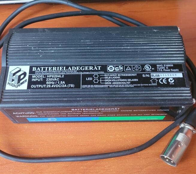 Ładowarka do rowera el.