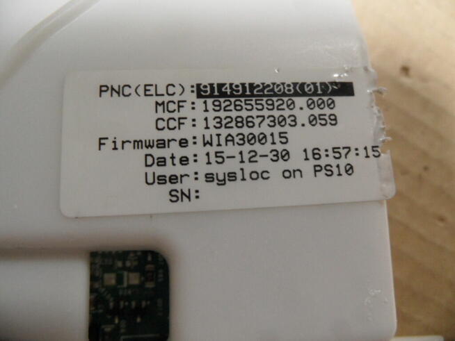 rogramator pralki electrolux EWF1262EOW 91491220801