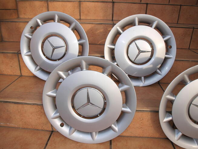 Mercedes kołpaki 15 oryginalne (komplet 4 sztuki)