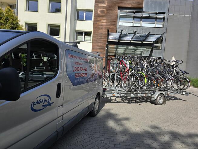 Przyczepa reklamowa lub rowerowa