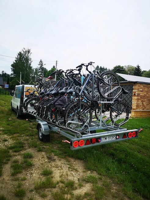 Przyczepa reklamowa lub rowerowa