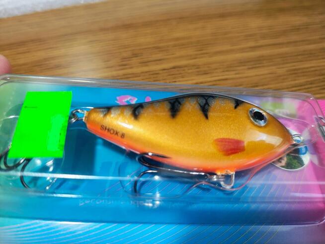 Jerk Dayer Shox 8cm 25g, kolor DS05 okoń