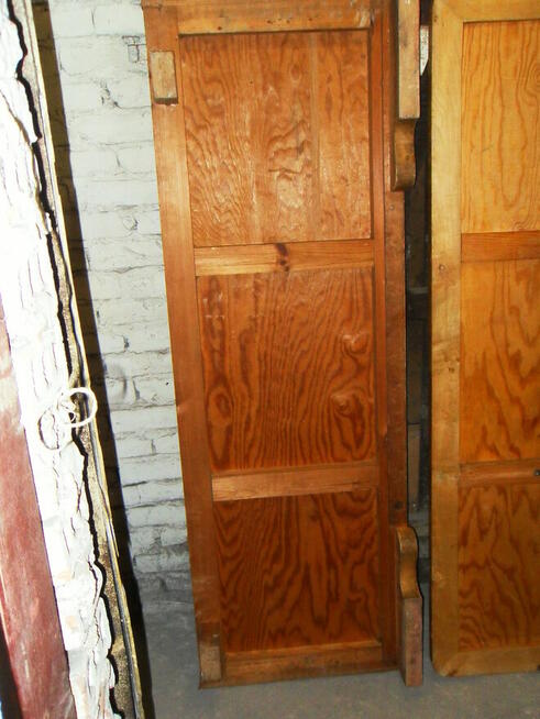 Szafa trzydrzwiowa złota brzoza lata 50