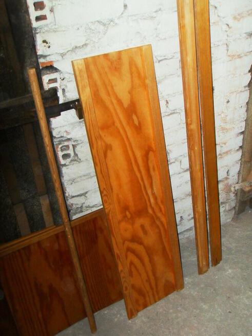 Szafa trzydrzwiowa złota brzoza lata 50