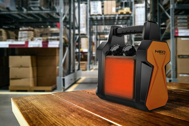 NAGRZEWNICA ELEKTRYCZNA CERAMICZNA PTC 2KW NOWY MODEL LEKKA