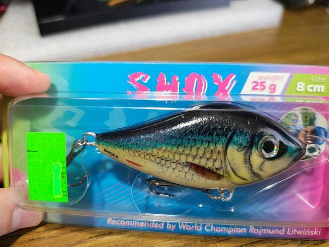 Jerk Dayer Shox 8cm 25g DS09 płoć