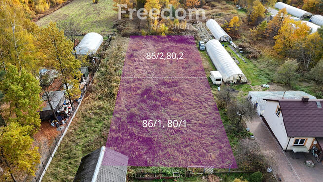 Działki w miejscowości Zakole-Wiktorowo