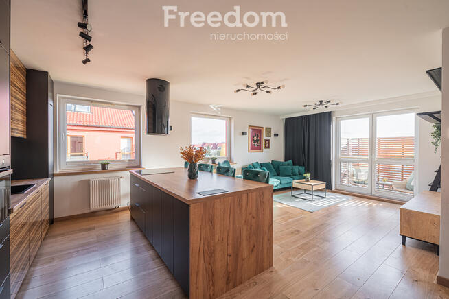 Dwupoziomowe, nowoczesne mieszkanie w Kołobrzegu