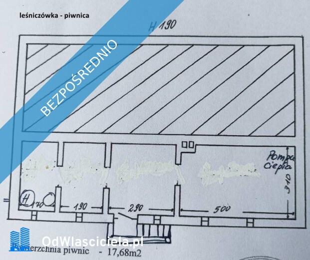 Leśniczówka + dom wolnostojący