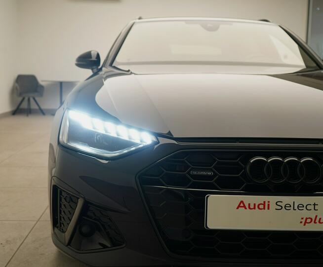 Audi A4 40 TDI Quattro S-Line Virtual LED Kamera Hak Pakiet Czerń ACC