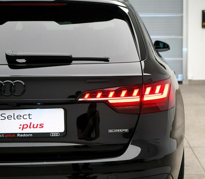 Audi A4 40 TDI Quattro S-Line Virtual LED Kamera Hak Pakiet Czerń ACC