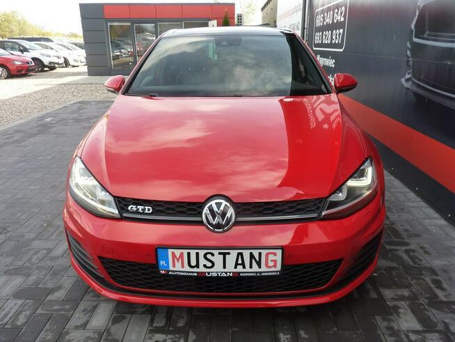 Volkswagen Golf GTD*2.0 TDI 184Ps*AUTOMAT*TORNADO RED*Navi*Kamera*Szyber*Dynaudio*Full