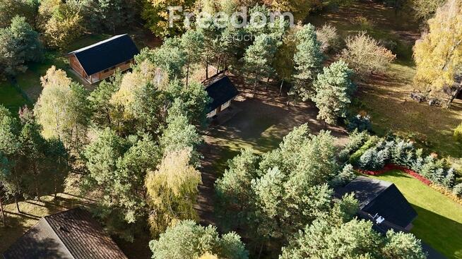 Działka w lesie z zabudową – Wędzina