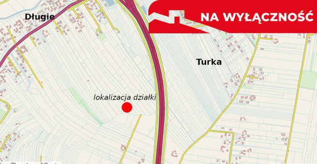 Działka 0,94ha U/MN Wólka gm. Długie pod Lublinem.