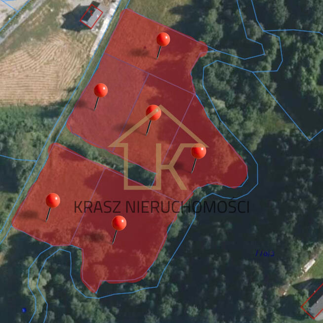 Piękne działki z WZ na sprzedaż w Starej Wsi