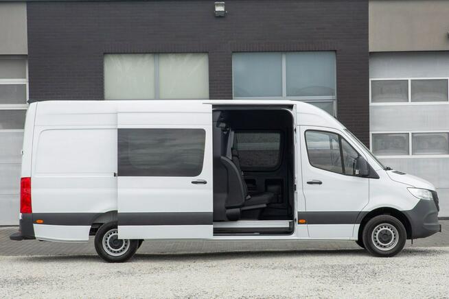 Mercedes Sprinter 7-OSÓB *BRYGADOWY* L3H2 Długi Salon PL Nowa Zabudowa