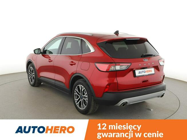 Ford Kuga PHEV full LED navi półskóra klima auto kamera cofania grzane fotele