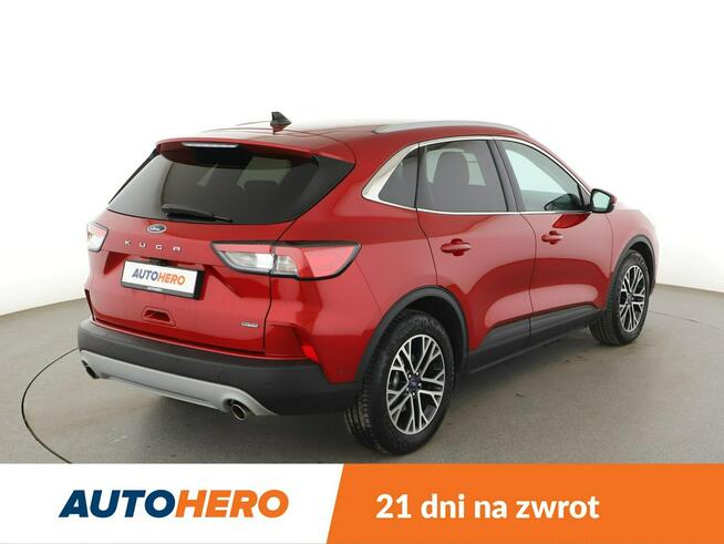 Ford Kuga PHEV full LED navi półskóra klima auto kamera cofania grzane fotele