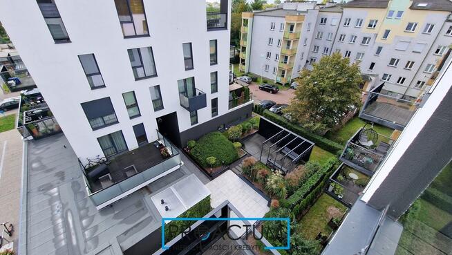 Apartament z tarasem w centrum, wysoki standard