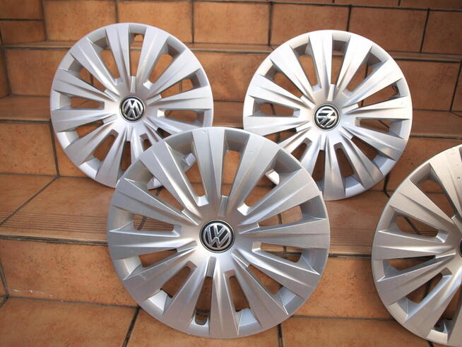VW kołpaki 15 oryginalne (komplet 4 sztuki)