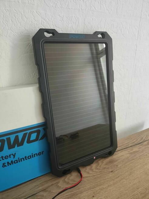 Solarna ładowarka samochodowa akumulator panel słoneczny