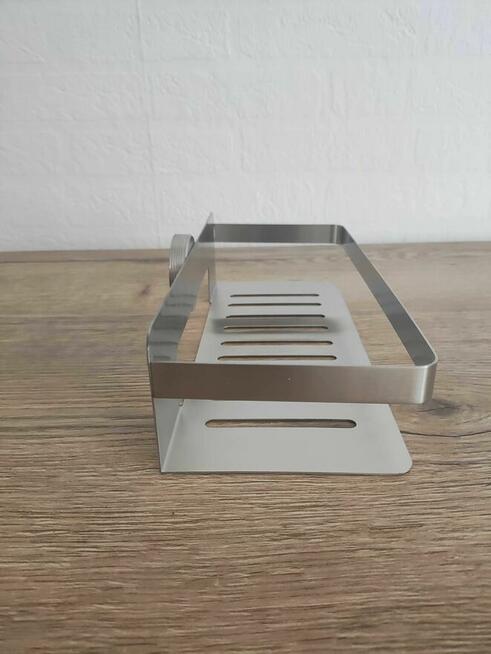 Półka Srebrna wisząca ścienna stali nierdzewnej prysznicowa