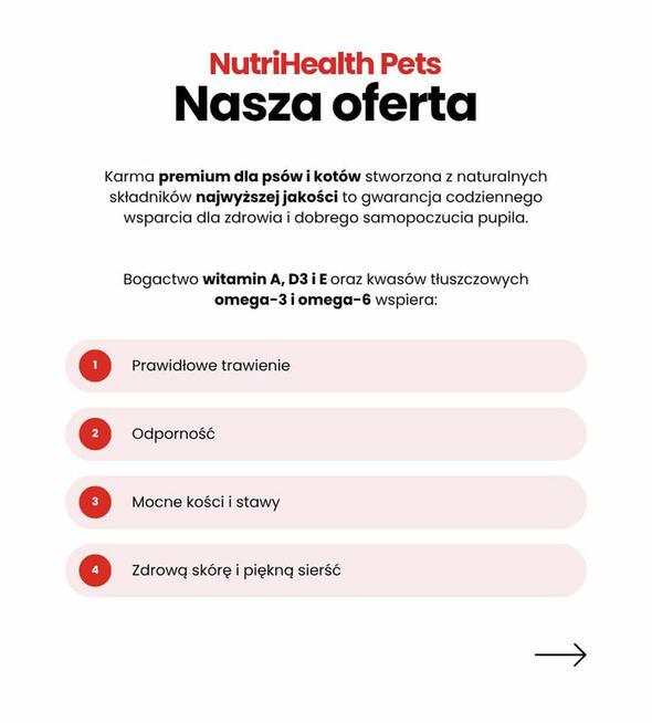 NutriHealth Pets wysokiej jakości karma dla Psów 5 kg