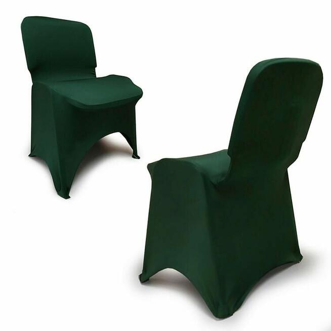 Pokrowce rozciągliwe na krzesła ISO Zielone