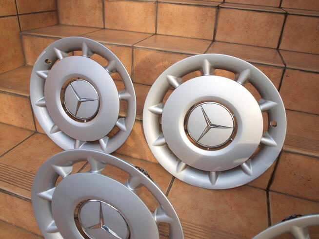 Mercedes kołpaki 15 oryginalne (komplet 4 sztuki)