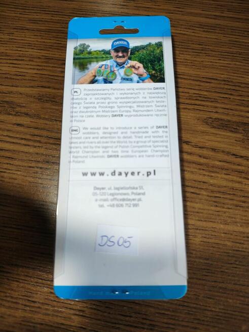 Jerk Dayer Shox 8cm 25g, kolor DS05 okoń