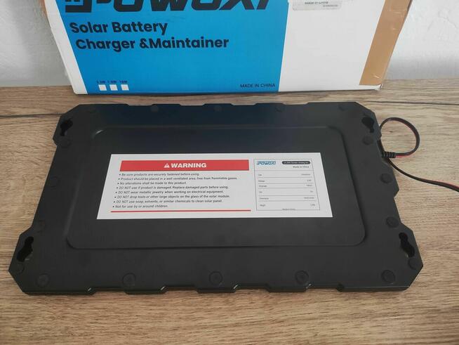 Solarna ładowarka samochodowa akumulator panel słoneczny