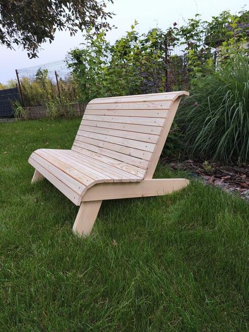 Ławka ogrodowa drewniana – solidna, wygodna i stylowa! 120x3