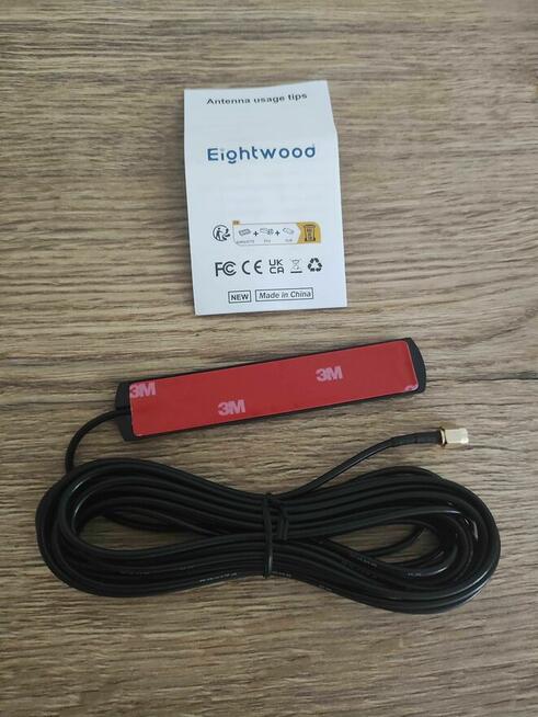 Eightwood Antena Dab Antena DAB+ FM AM Adapter SMA RF
