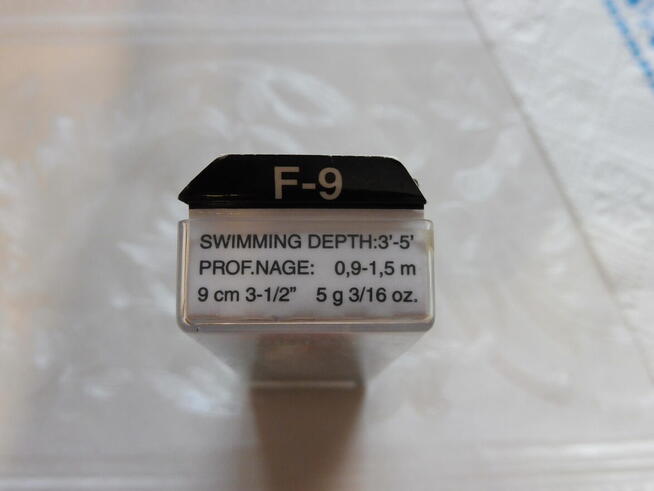 Wobler Rapala Original Floater 9cm 5g F09 S Silver