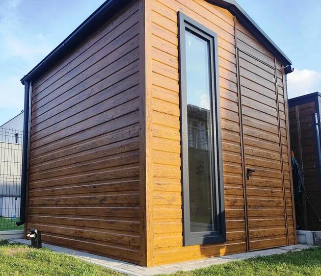 Schowek Narzędziowy z dużą szybą/Drewutnia– Maj-Blach