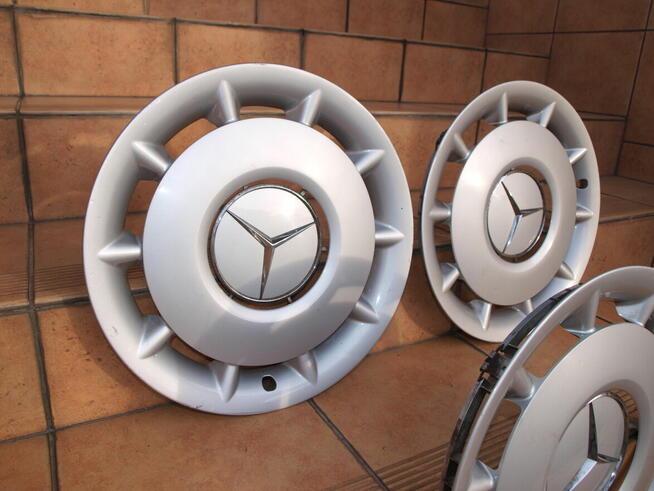 Mercedes kołpaki 15 oryginalne (komplet 4 sztuki)