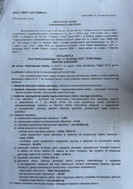 ##Działka budowlana 0,1524 ha warmińsko-mazurskie##