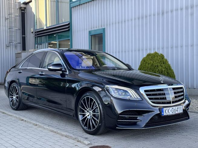 Mercedes S 560 4Matic AMG Plus. Wyjątkowy stan i historia. Bogate wyposażenie.