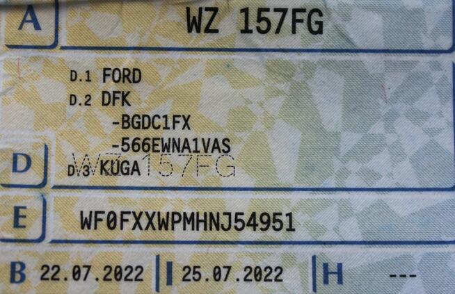 Ford Kuga SalonPL ST-Line FV23% Kamera Virtual Navi LED Grz.Fotele-Kierownica